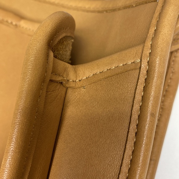 COACH Rambler's Legacy Vintage Tan Leather Shoulder Crossbody Bag 9061 - Picture 16 of 17